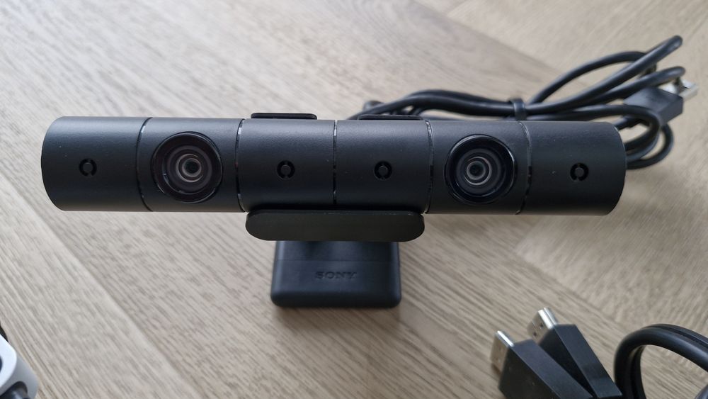 Gogle VR Sony PS4 zestaw + 3 gry stan BDB