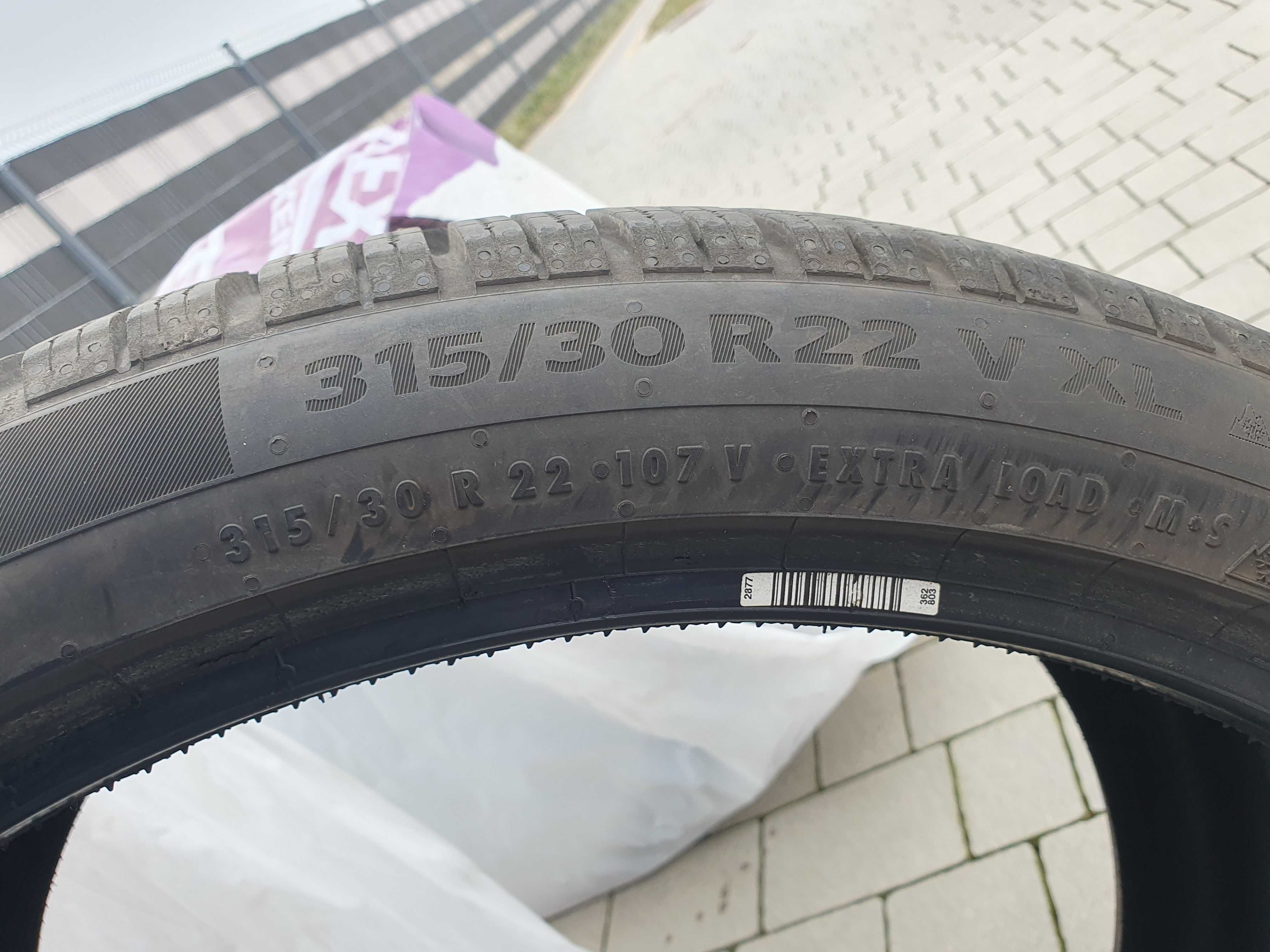 Nowe opony 2× Continental WinterContact TS 860 S 315/30R22 107 V XL