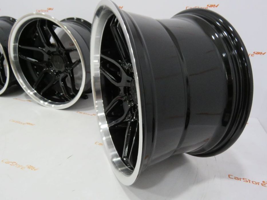 Jantes Haxer HX030 18 8.5 et 20 + 10 et15  5x120 Preto + Polido