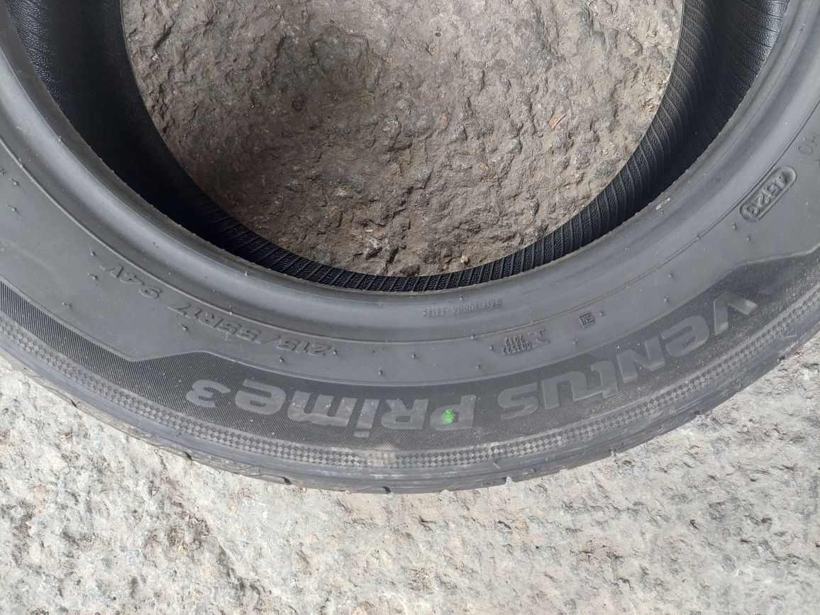 215 55 17 Hankook Ventus Prime3. Одно.