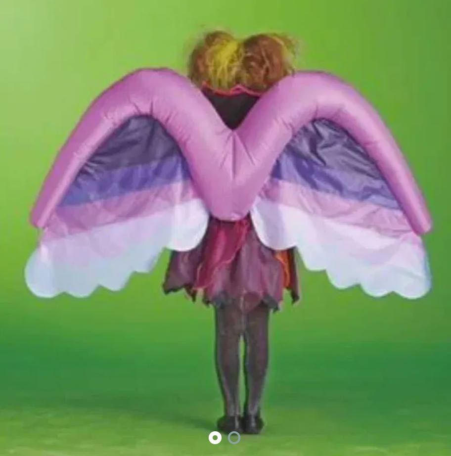 Kostium dmuchane skrzydła halloween one size
