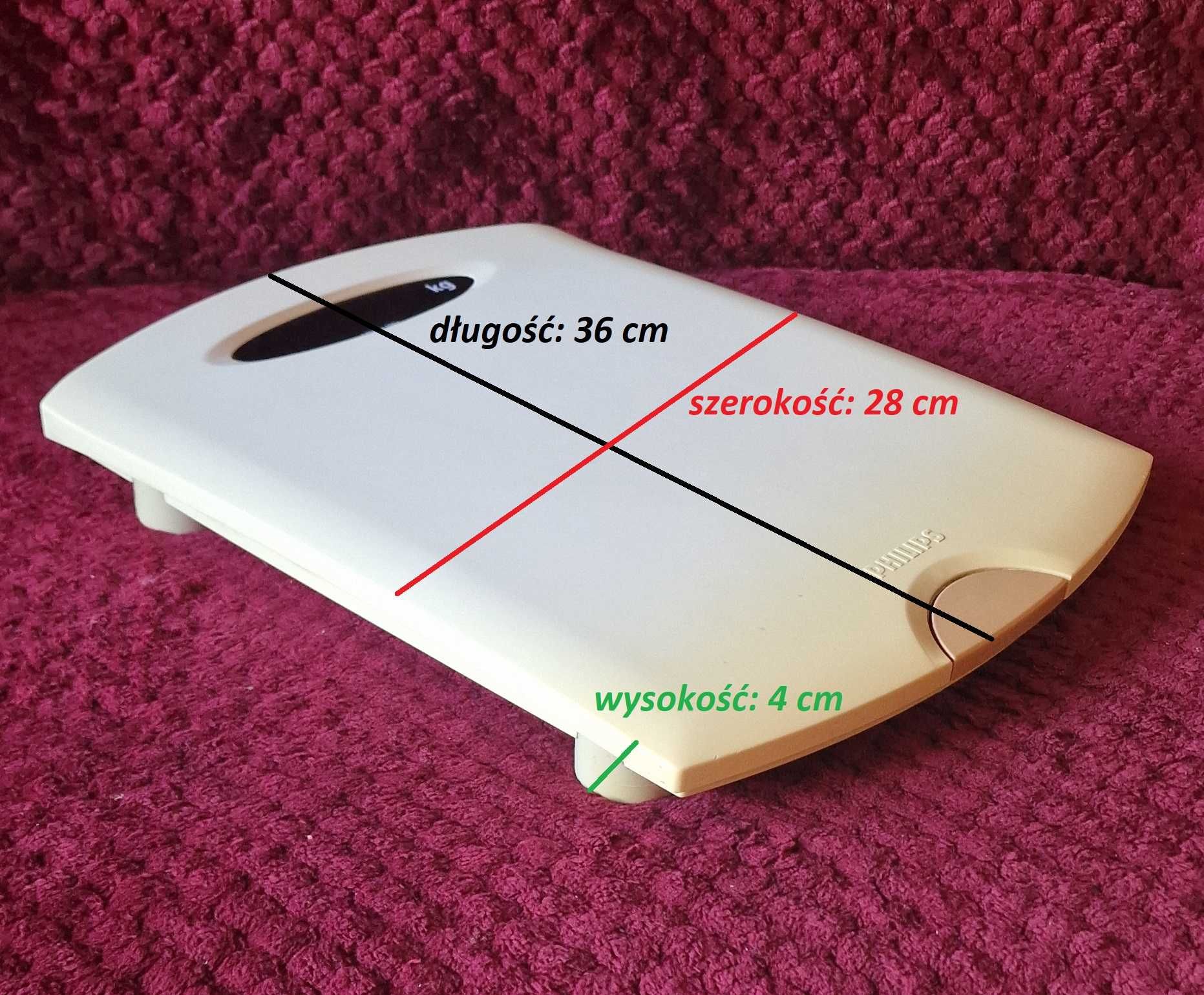 Elektroniczna waga łazienkowa Philips