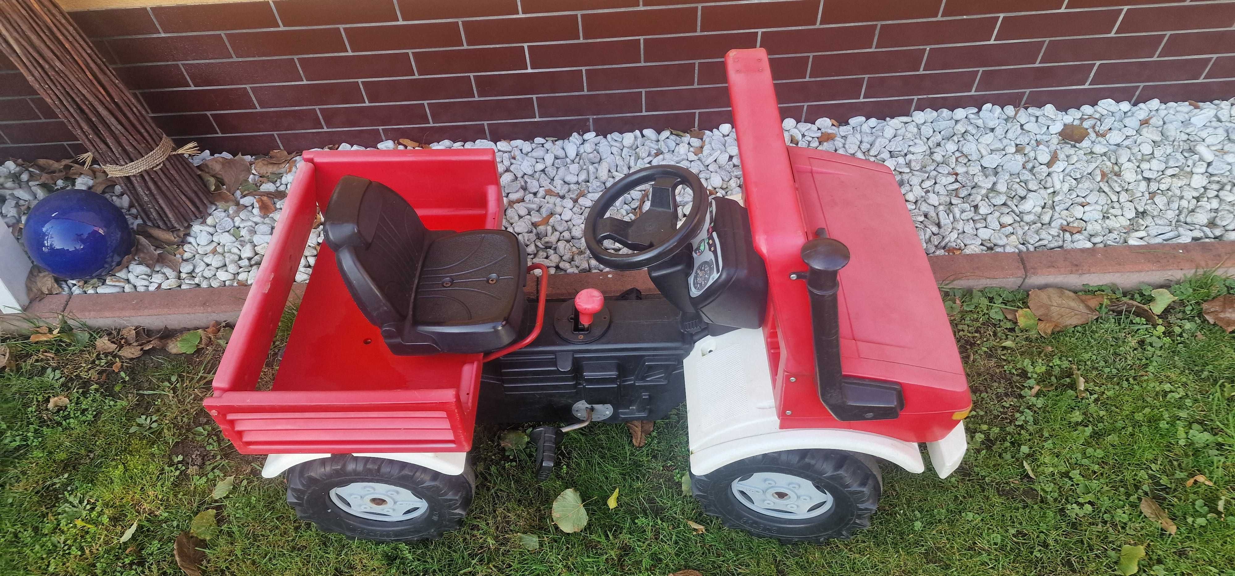 Rolly Toys Unimog Straż Pożarna pojazd na pedała traktorek