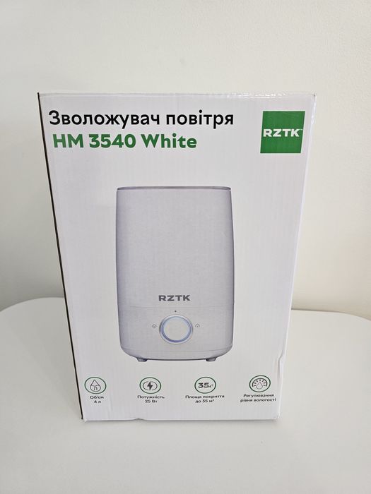 Зволожувач повітря RZTK HM 3540 White