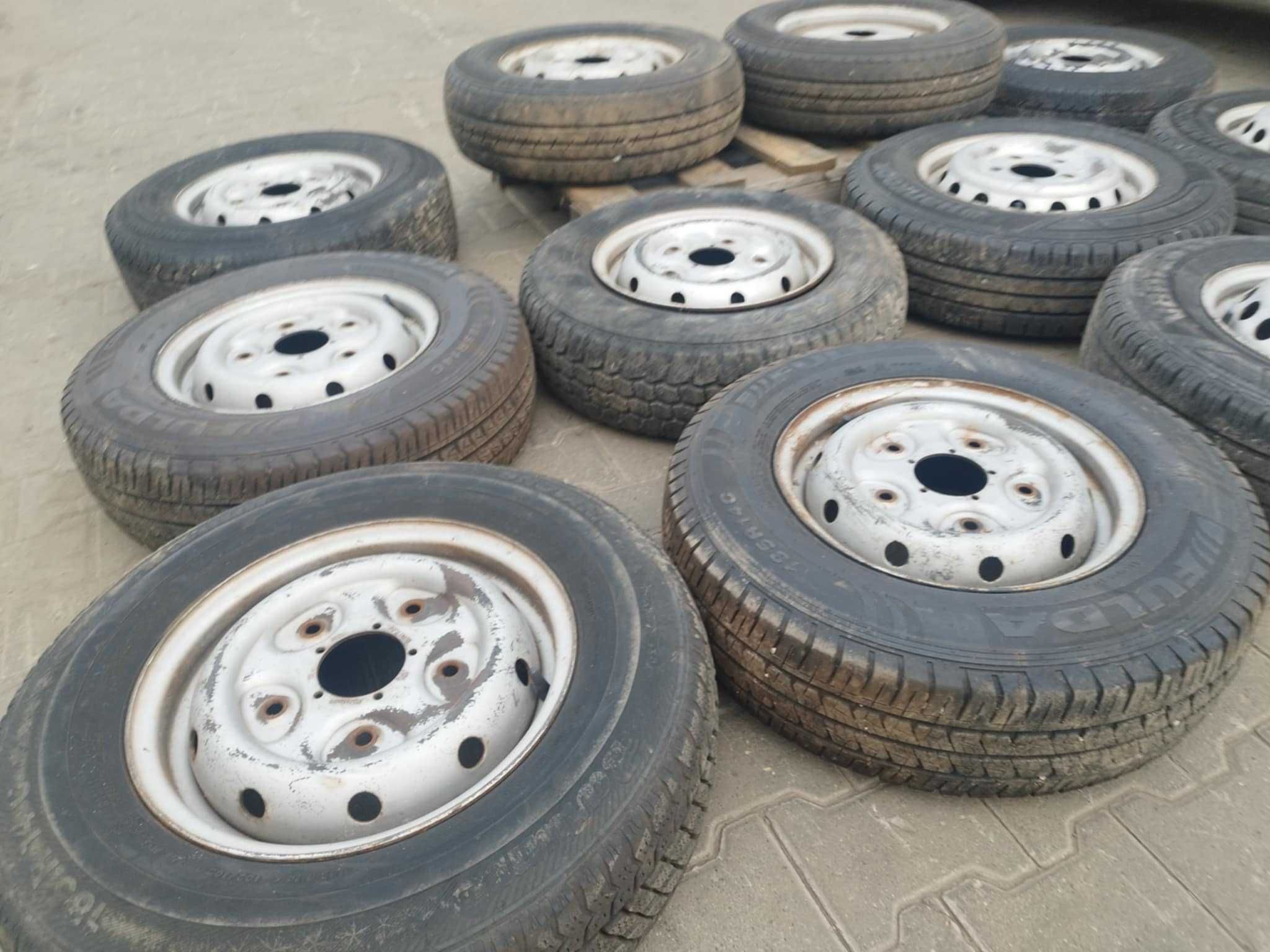 Opony 195 R14 C, 185/75 R14C z felgami, sprinter/transit