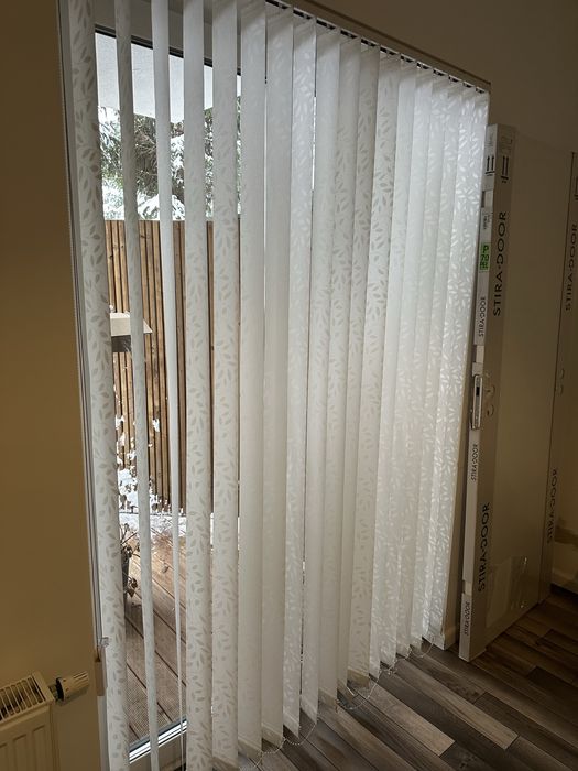 Żaluzje wewnętrzne verticale vertikale pionowe