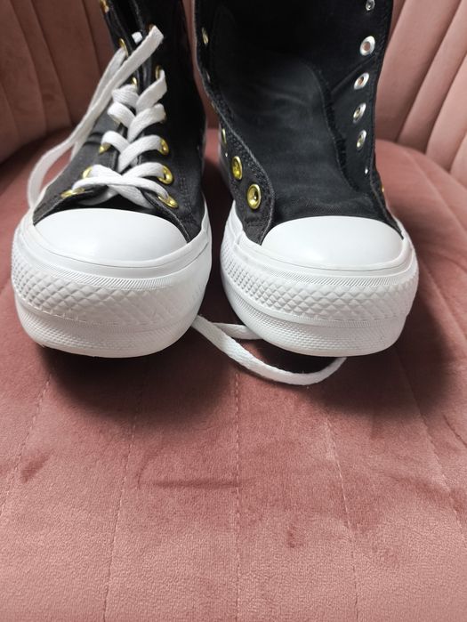 Converse Chuck Taylor Platform Star Studded Lift 38 czarne