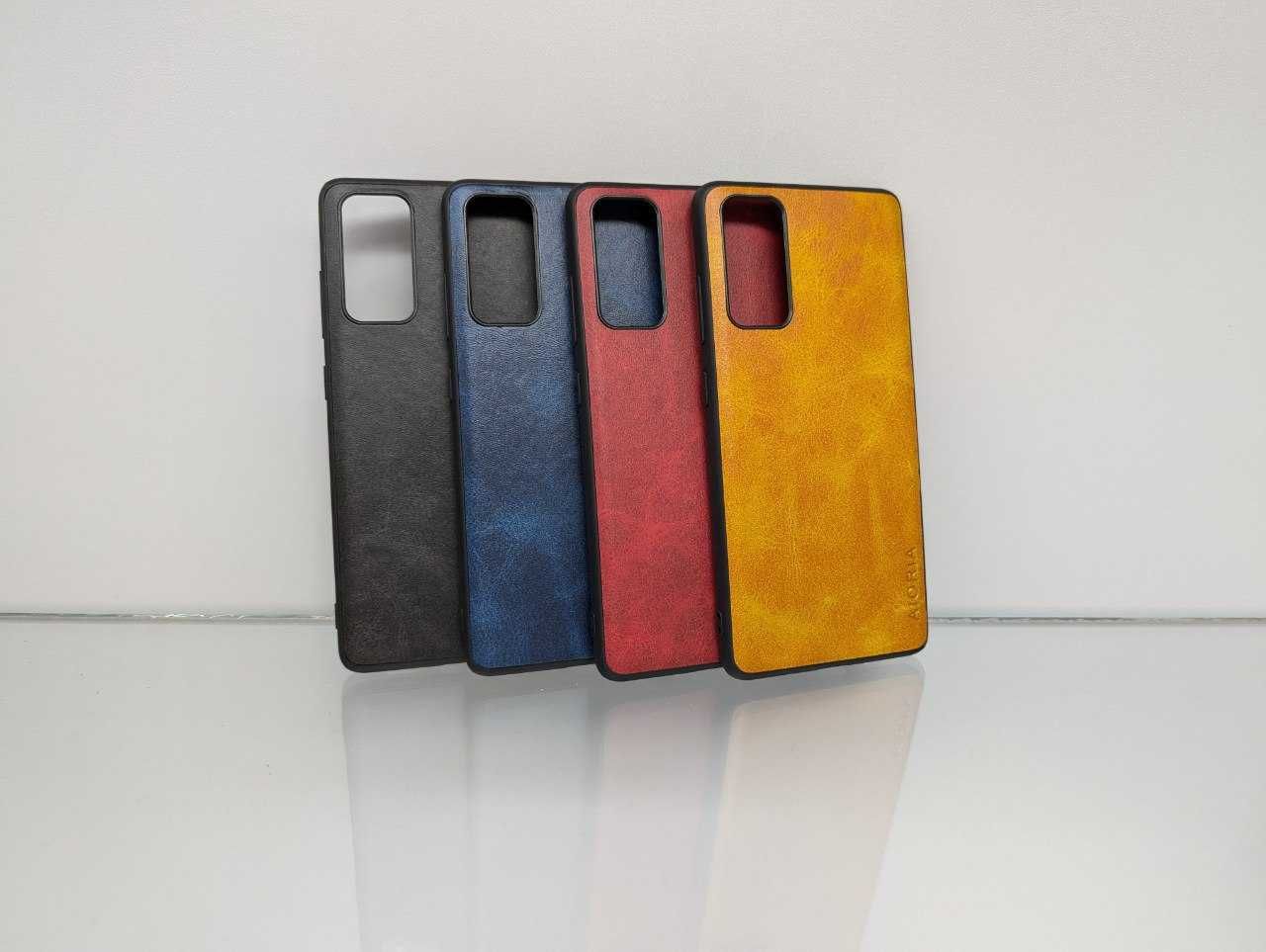 Чохол шкіряний Samsung S20 FE 5G LEATHER AIORIA кожаный Чехол