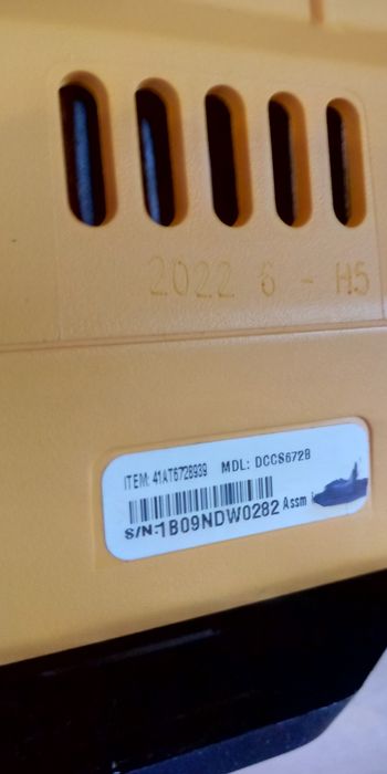 Ланцюгова пила DEWALT DCCS672, 60V,DCCS620 20V