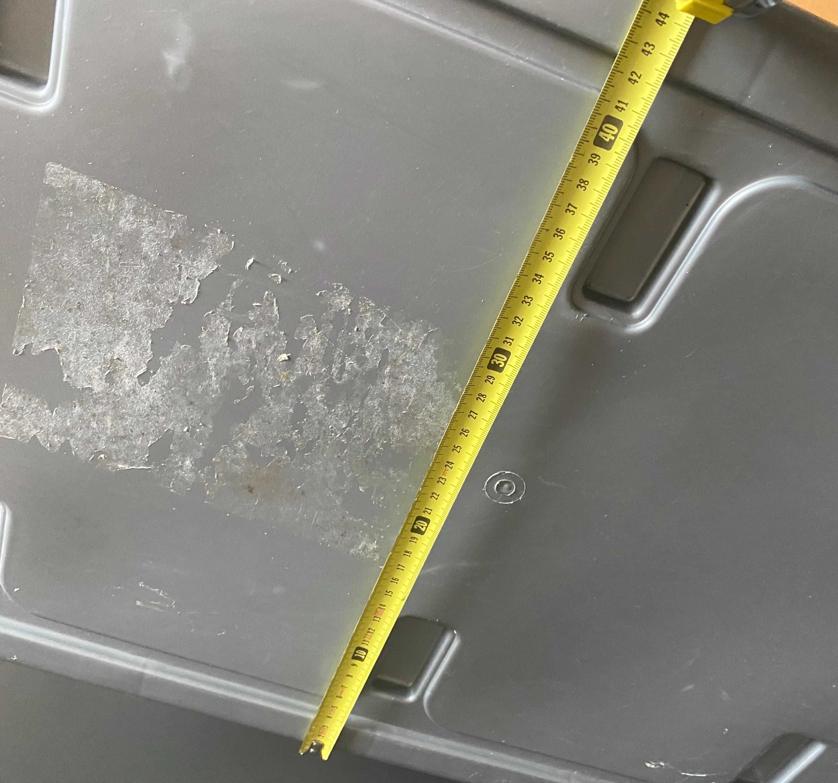 Large plastic container for storage