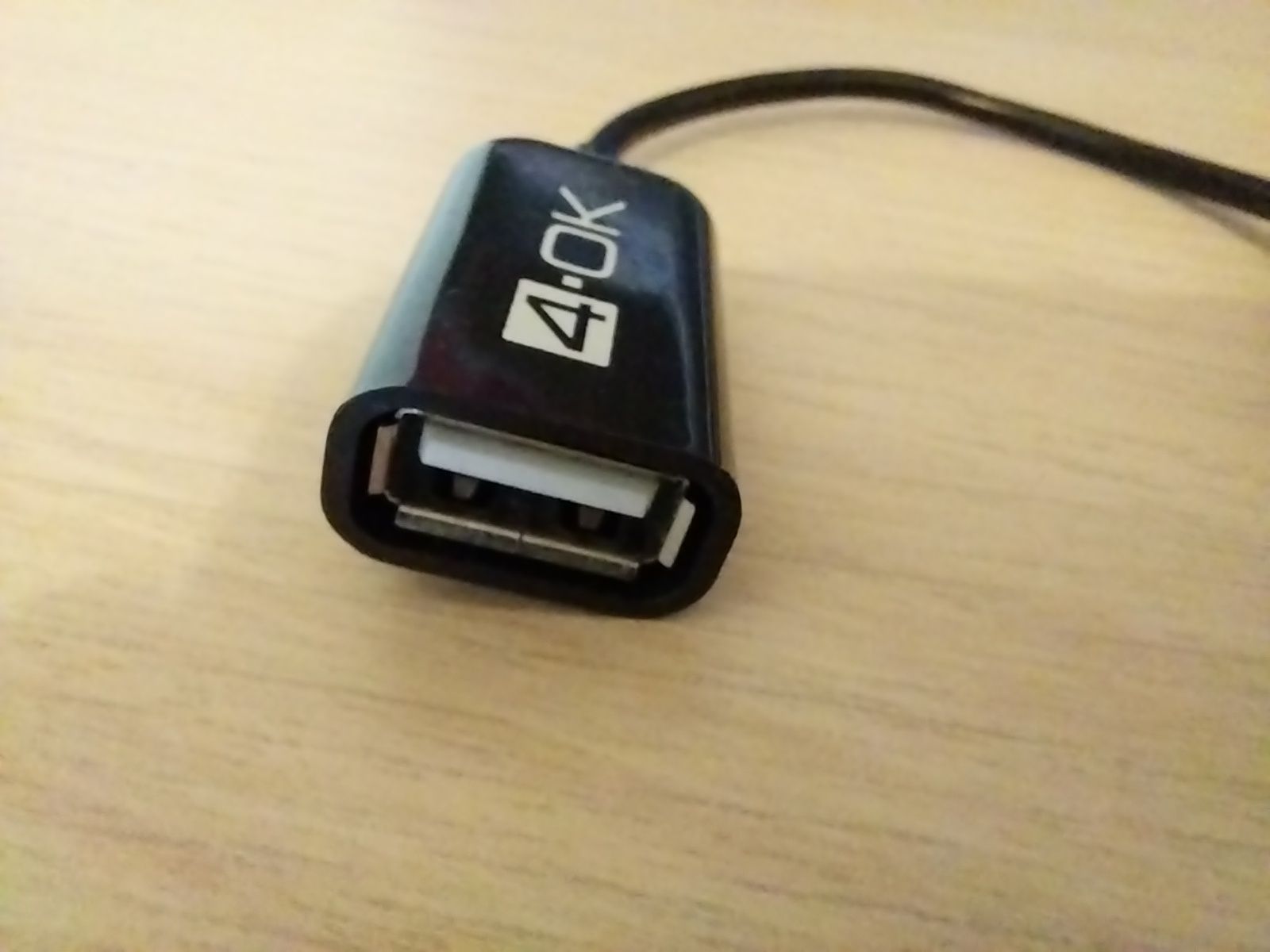 Adaptador OTG para microUSB