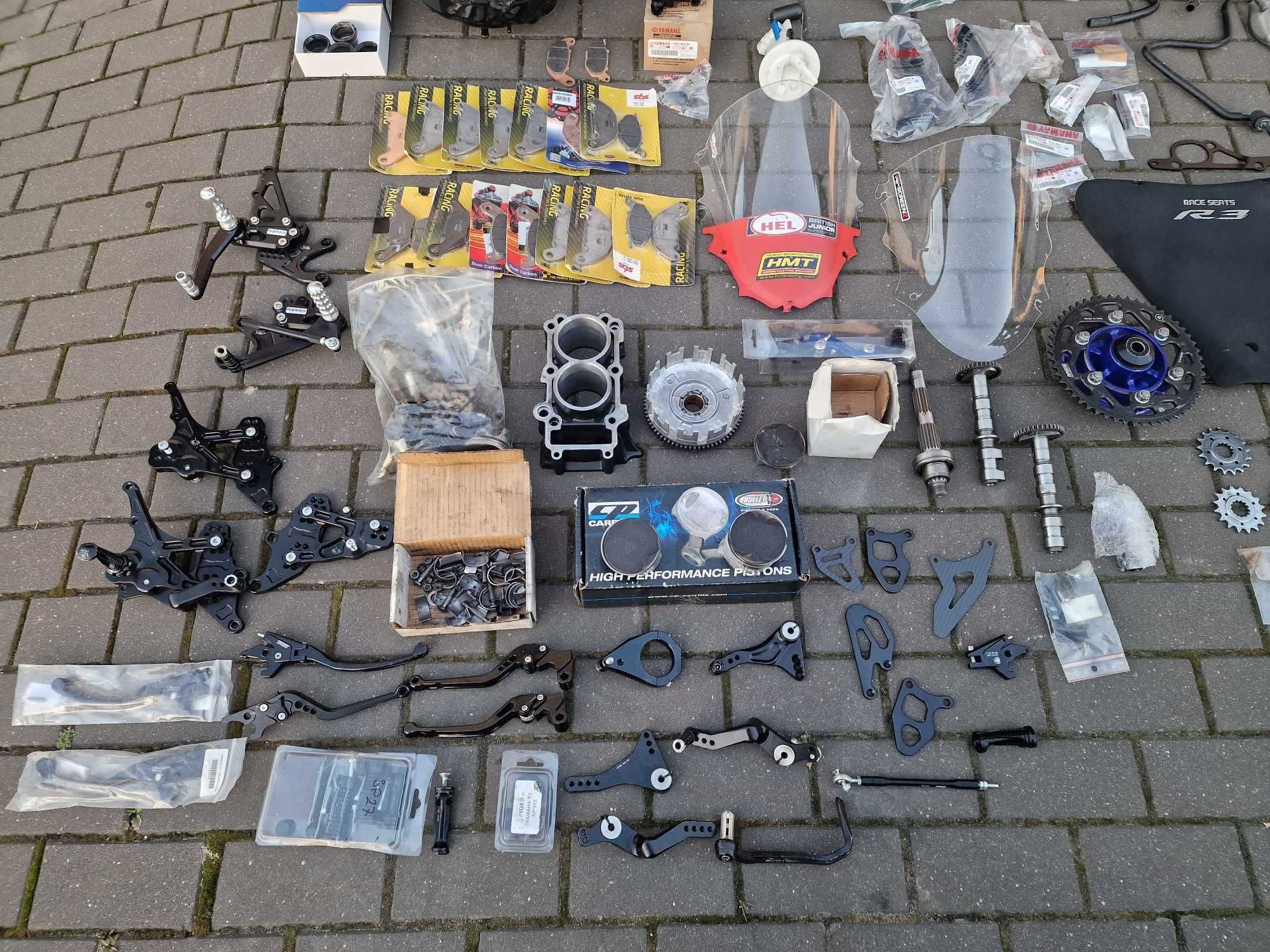 YAMAHA YZF R3  / Części, felgi, tarcze, zawieszenie i wiele innych