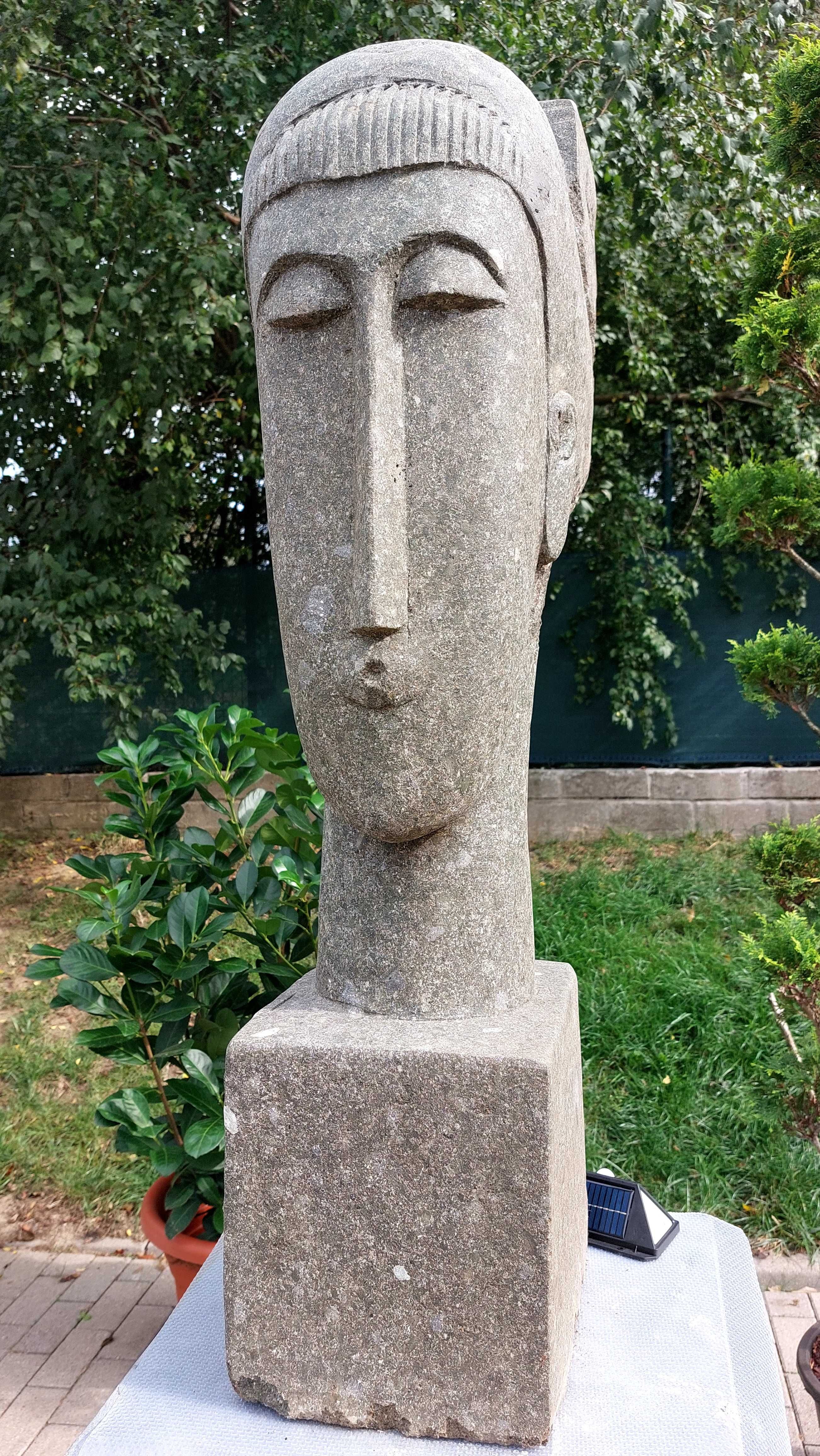 Replika najdroższej  rzeźby Świata "Tête" Modiglianiego z h100cm Hit