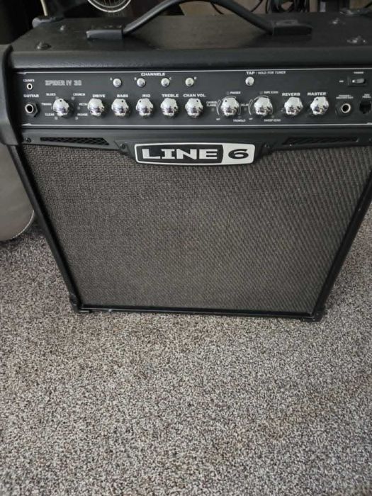 Combo gitarowe Line  6 Spider IV 30 W, FBV2 Przełacznik nożny.