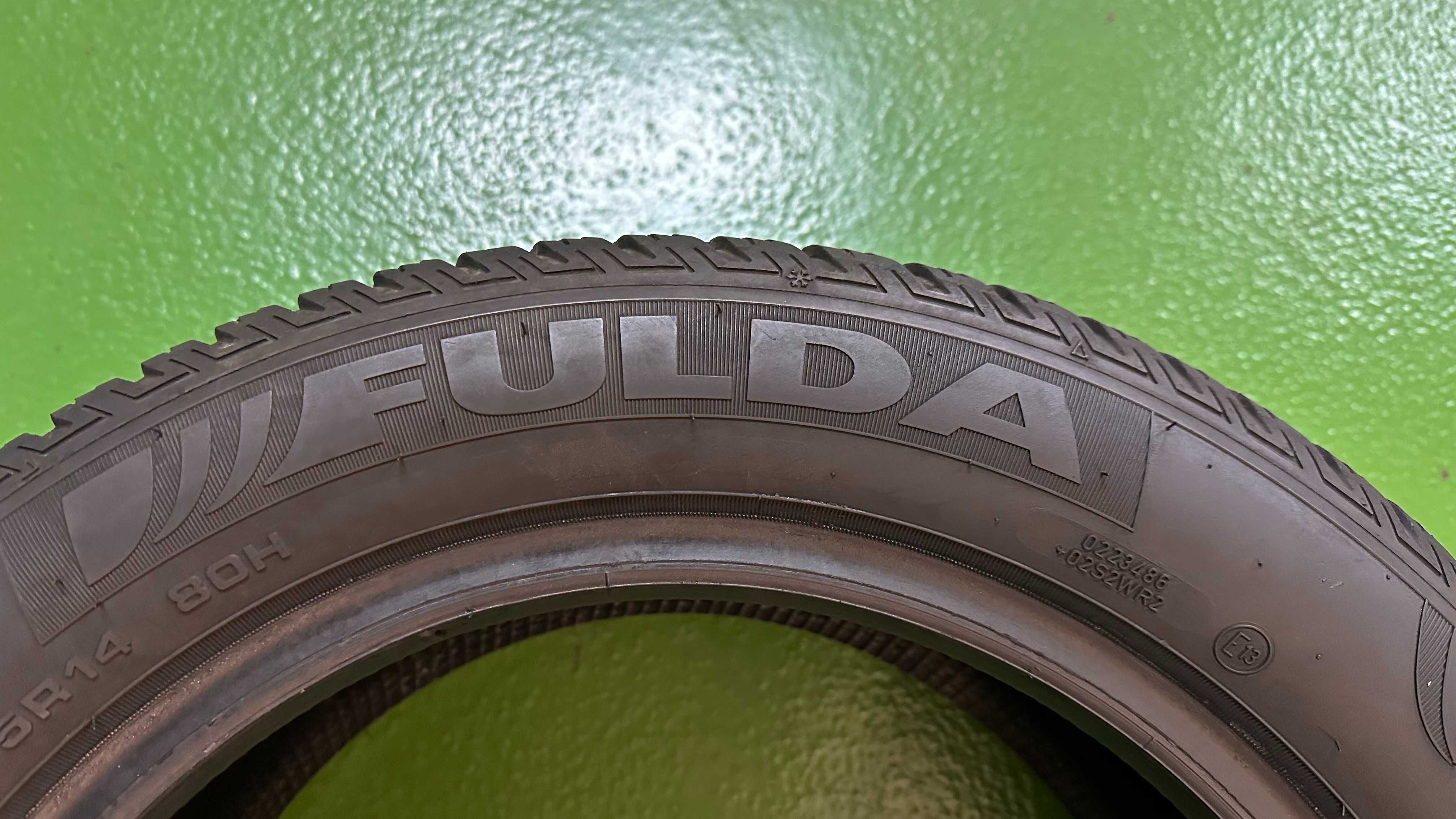 Para 185 55 R14 80H Fulda Multicontrol bieżnik 2x6mm