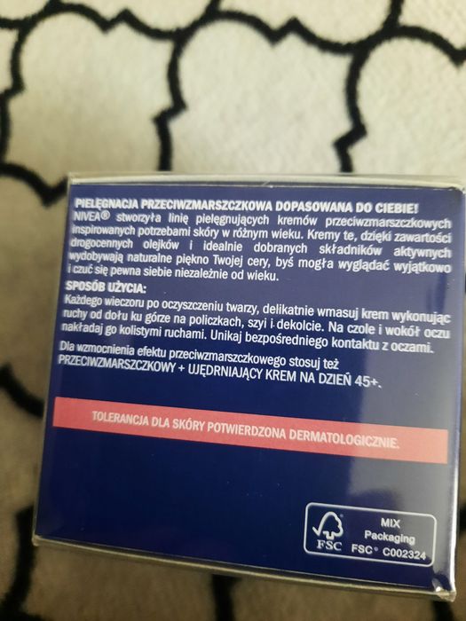 Nivea krem ujedrniajacy na noc 50+