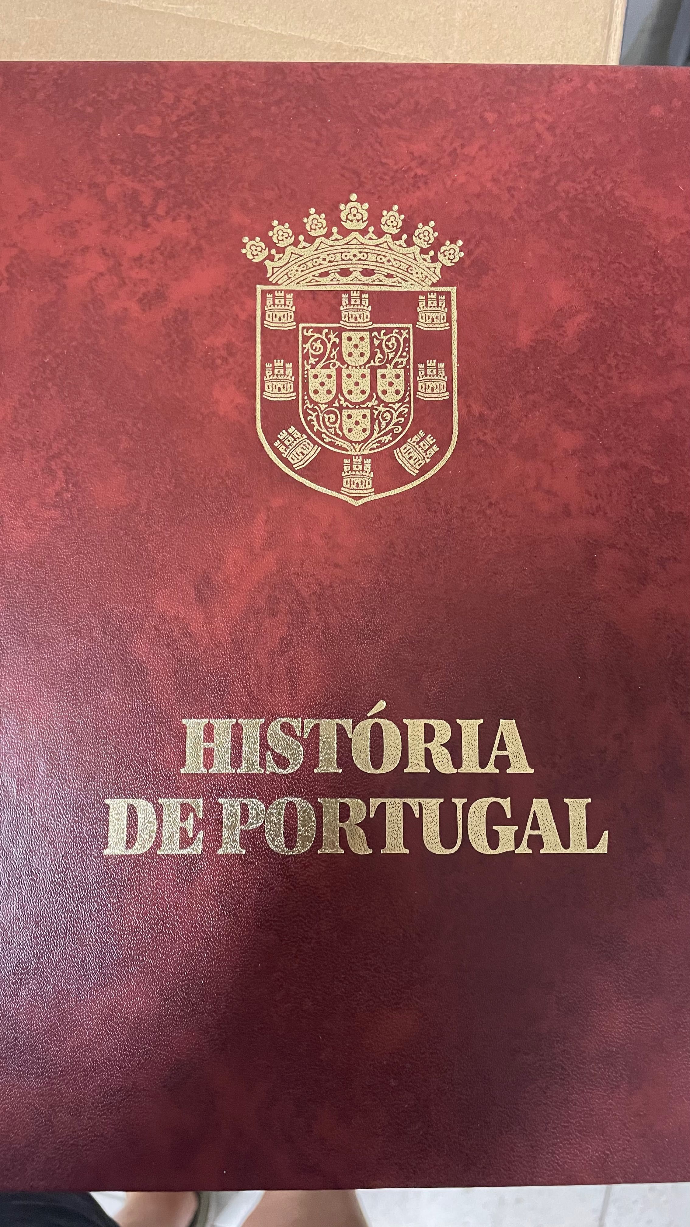 Coleção de enciclopédia da história de Portugal