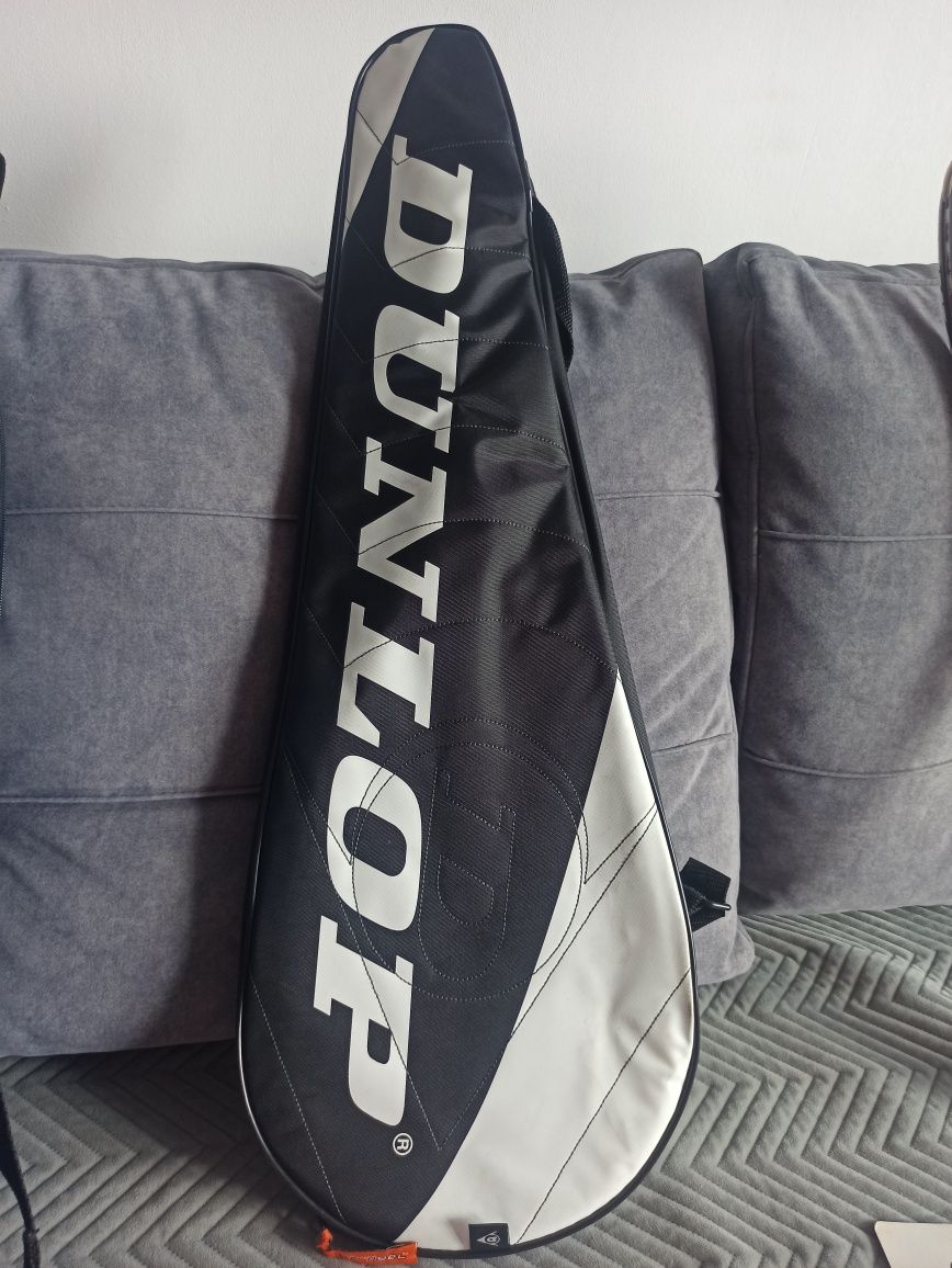 Rakieta do squasha Dunlop Evolution 120,pokrowiec i torba