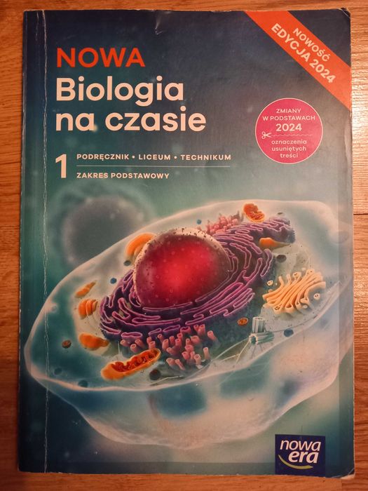 Nowa To jest chemia 1 edycja 2024,  biologia