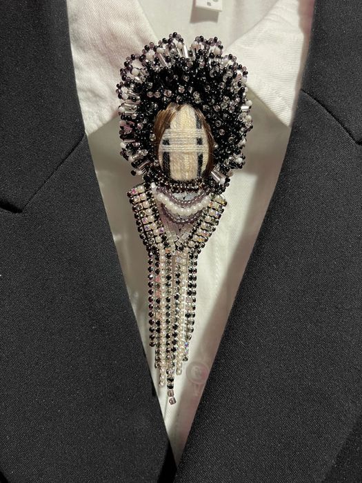 Брошка ручної роботи “Motanka”