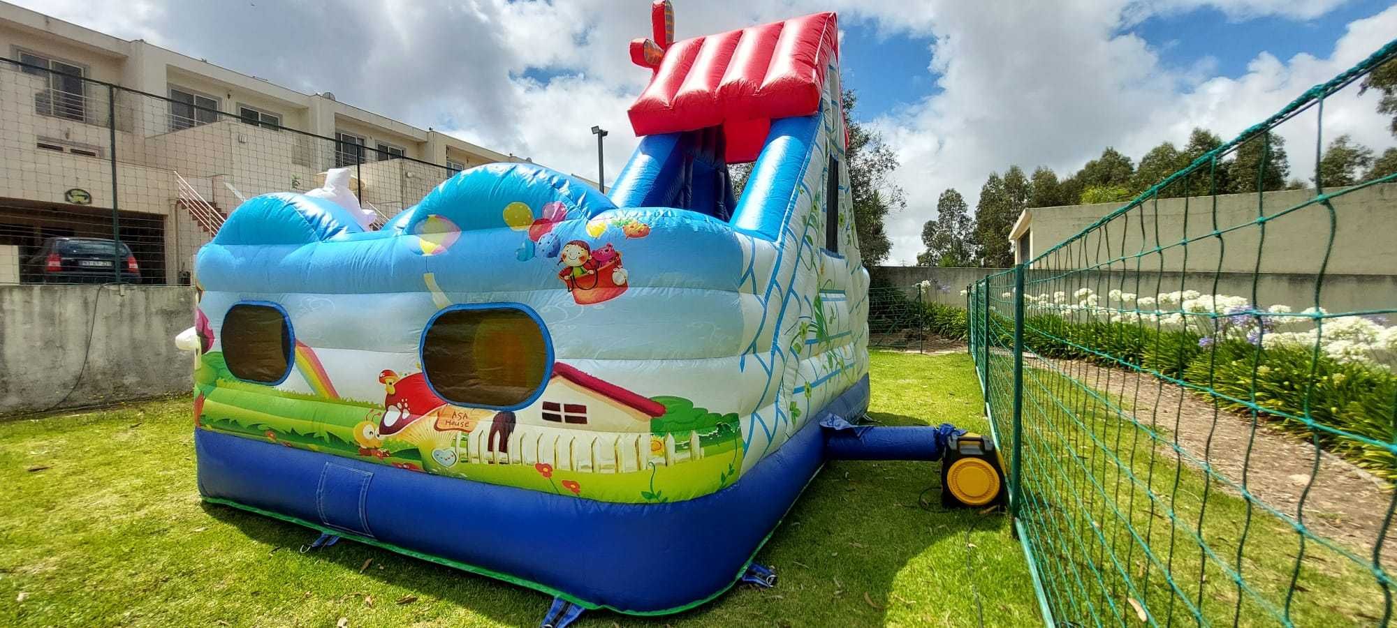 INSUFLÁVEL NOVO À VENDA – TEMA UNICORNIO | lobitos.pt
