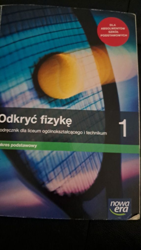 Podręcznik Odkryć fizyke klasa 1