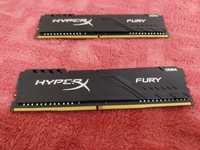 ОЗУ DDR4 16GB (8×2) 2666MHz Hyper X Fury