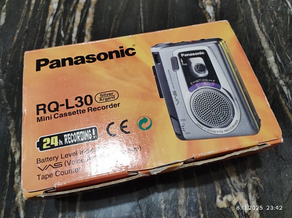 Panasonic RQ-L30 walkman dyktafon odtwarzacz kasetowy powystawowy