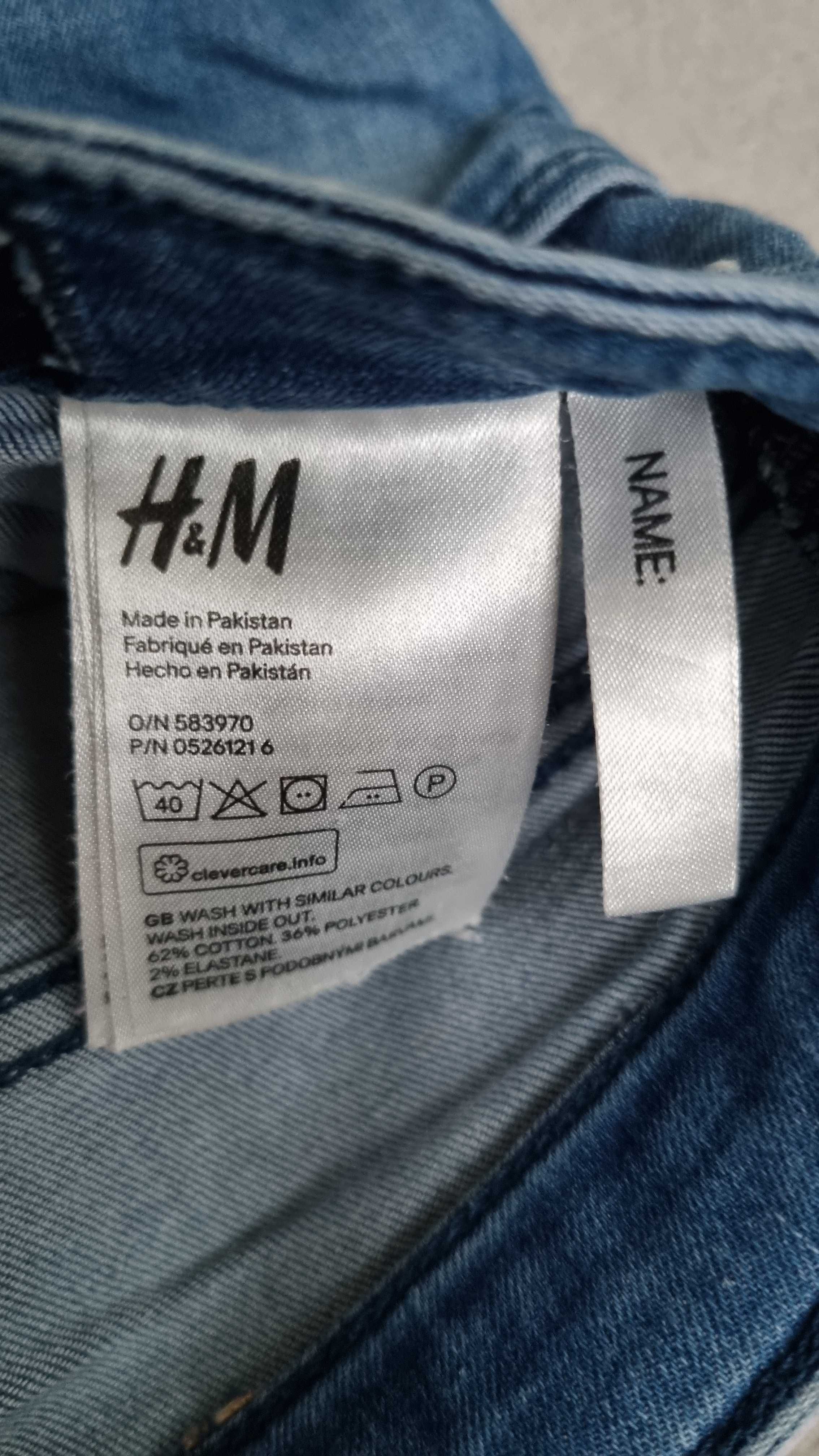 Spodnie jeans H&M roz.152