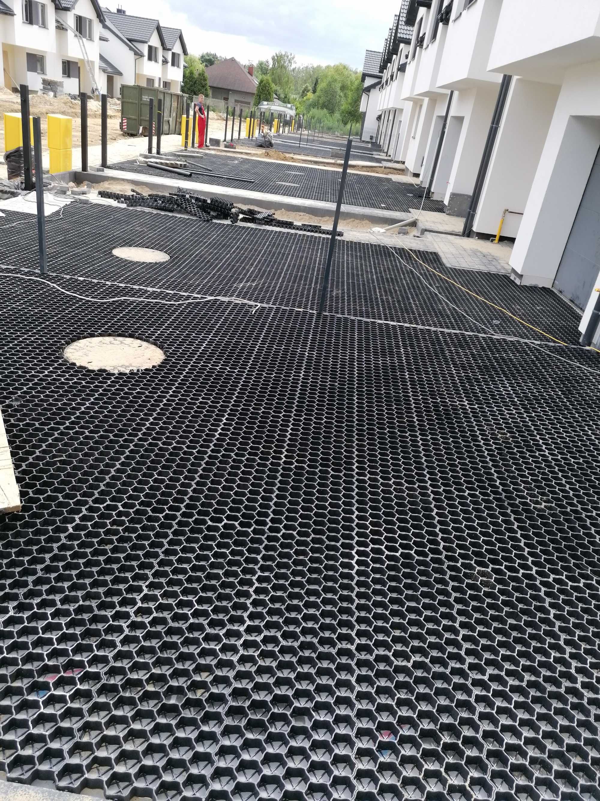 PROMOCJA KRATKA  trawnikowa Chodnikowa  Parkingowa 60x40x3 CZARNA VAT