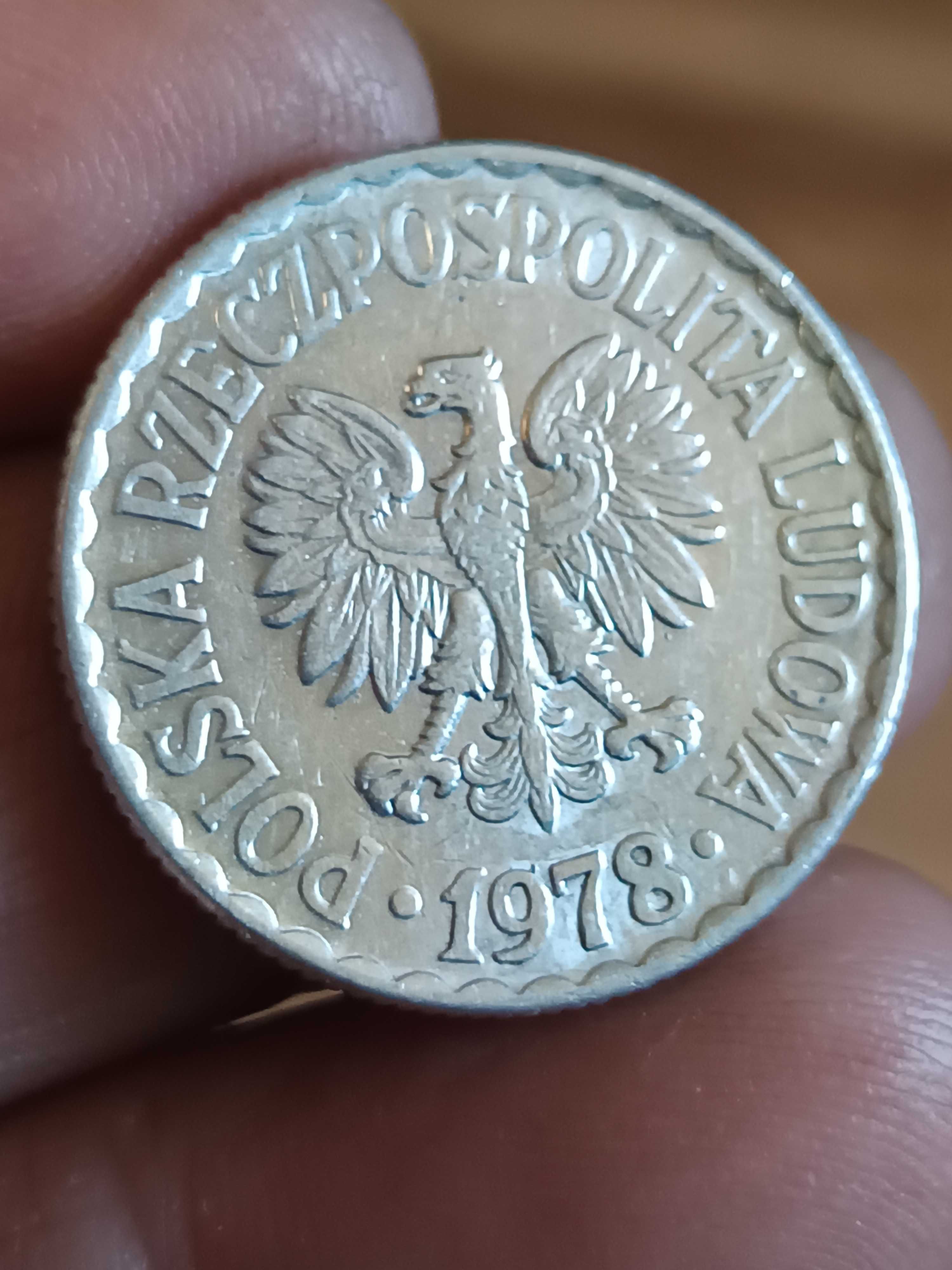 Sprzedam monete 1 zloty 1978 r bzm