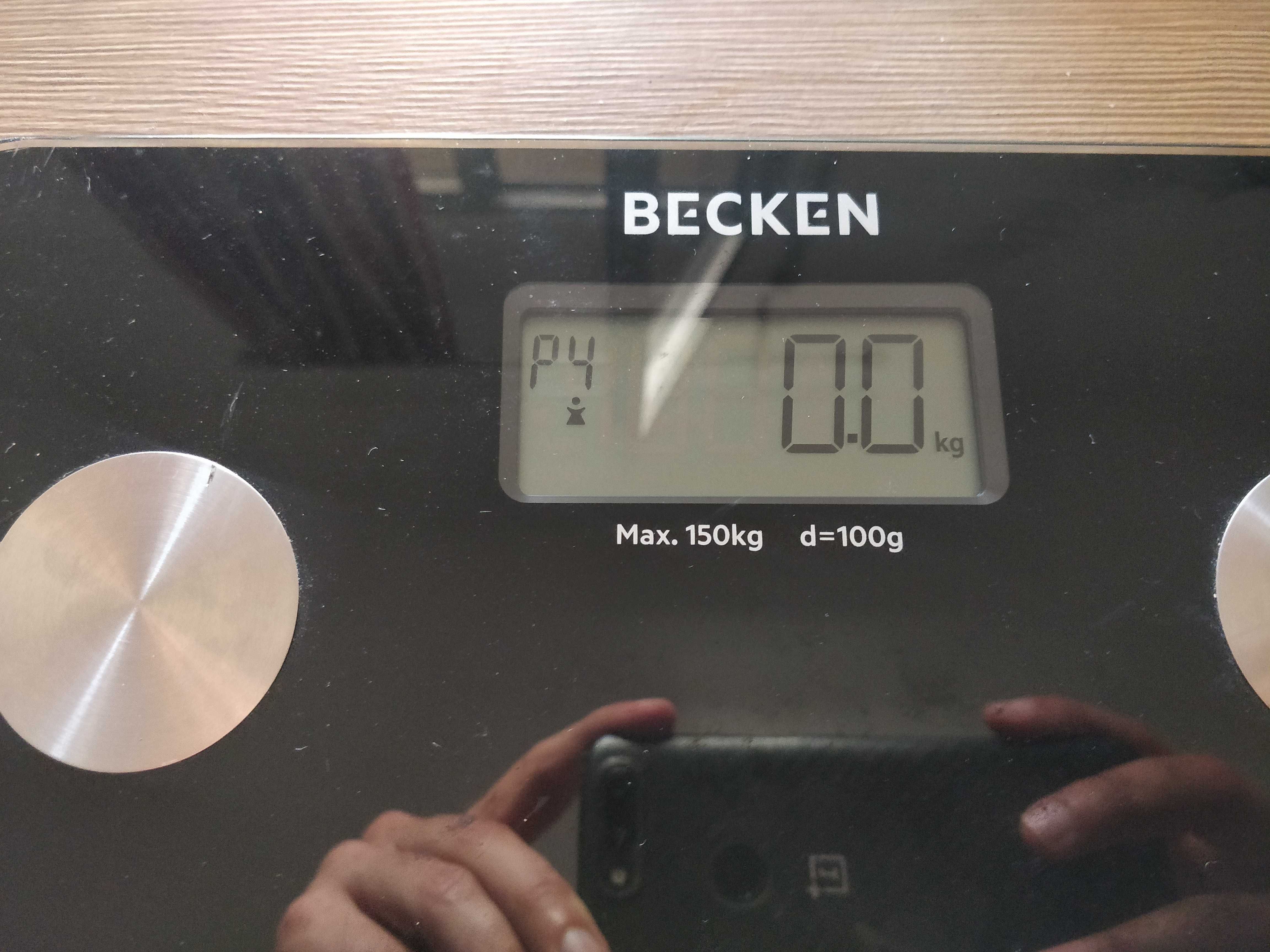 Balança Digital Becken Body Analysis Scale
