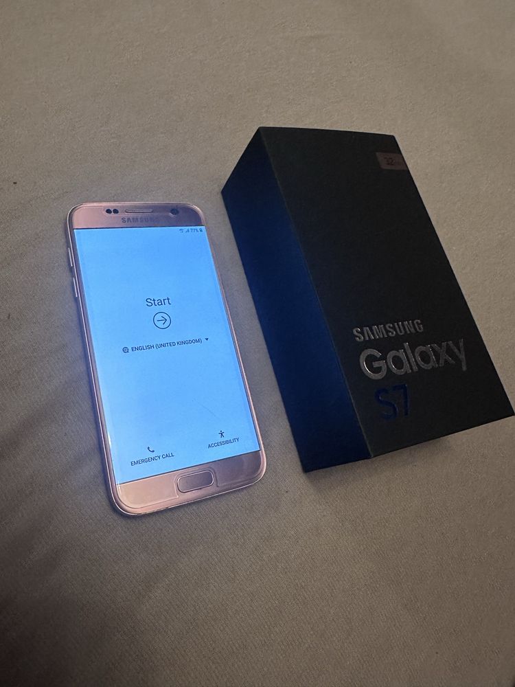 Samsung S 7  32 gb pink gold