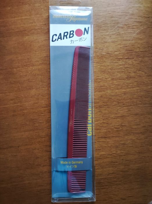 Гребінець перукарський карбон Hercules Sagemann Carbon antistatic