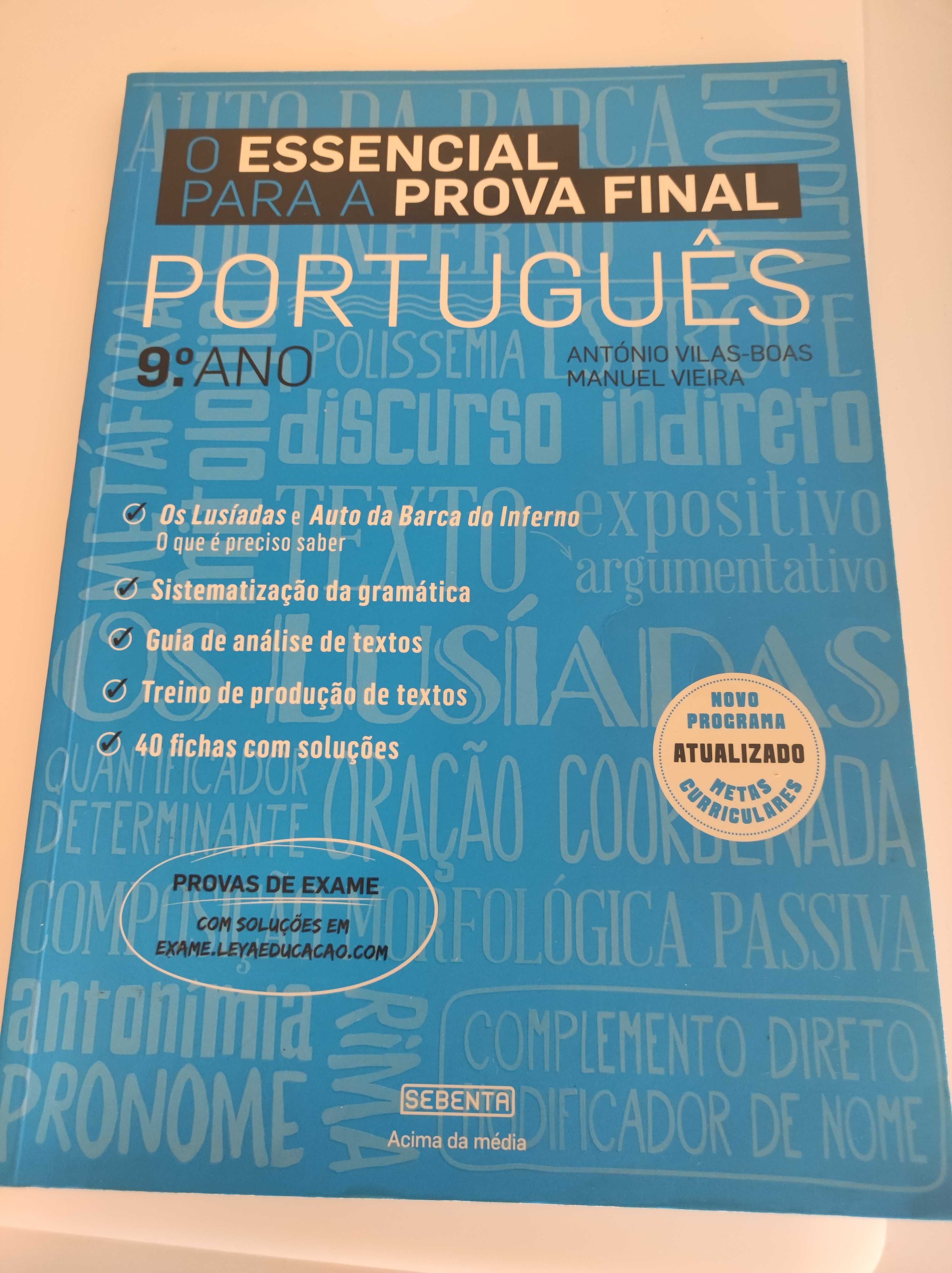 Livro de preparação para exame Português 9º ano