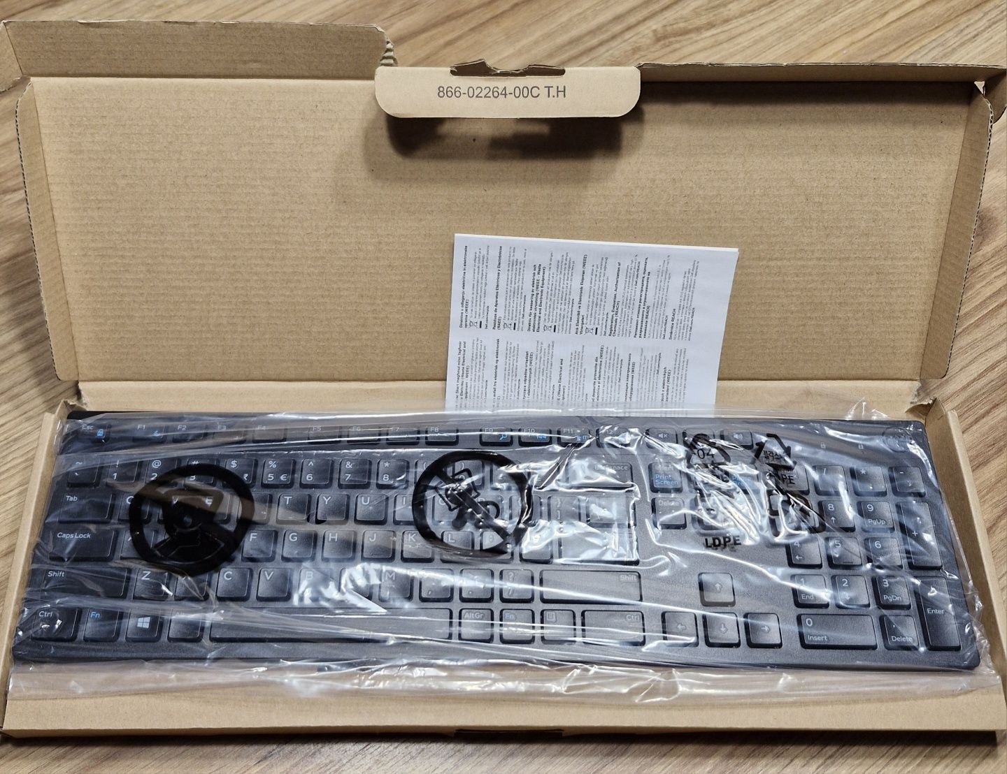 Klawiatura Dell USB KB216 BK ENG INT nowa