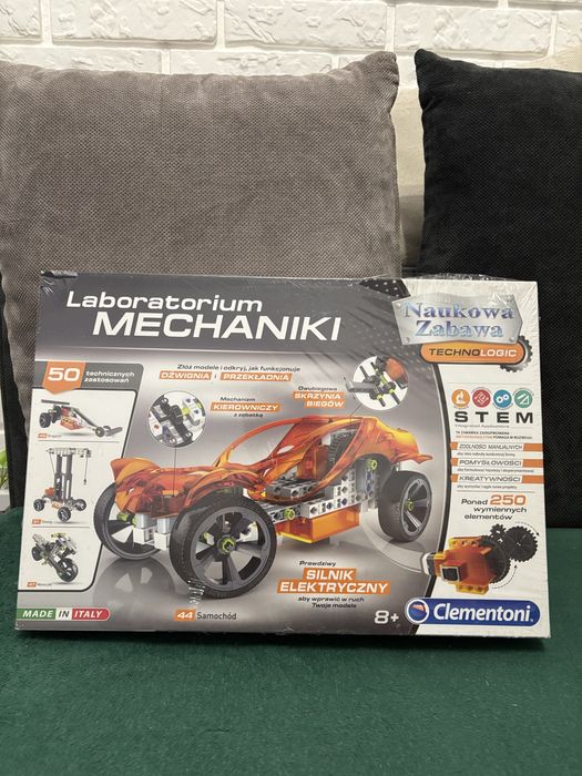 Nowe AUTKO do SKŁADANIA z Silnikiem ELEKTRYCZNYM !!! Clementoni