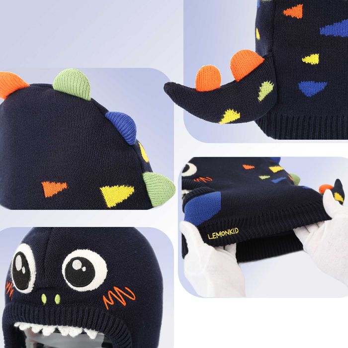 Зимняя шапка шлем Акулка для мальчика (балаклава шлем шапка) детская