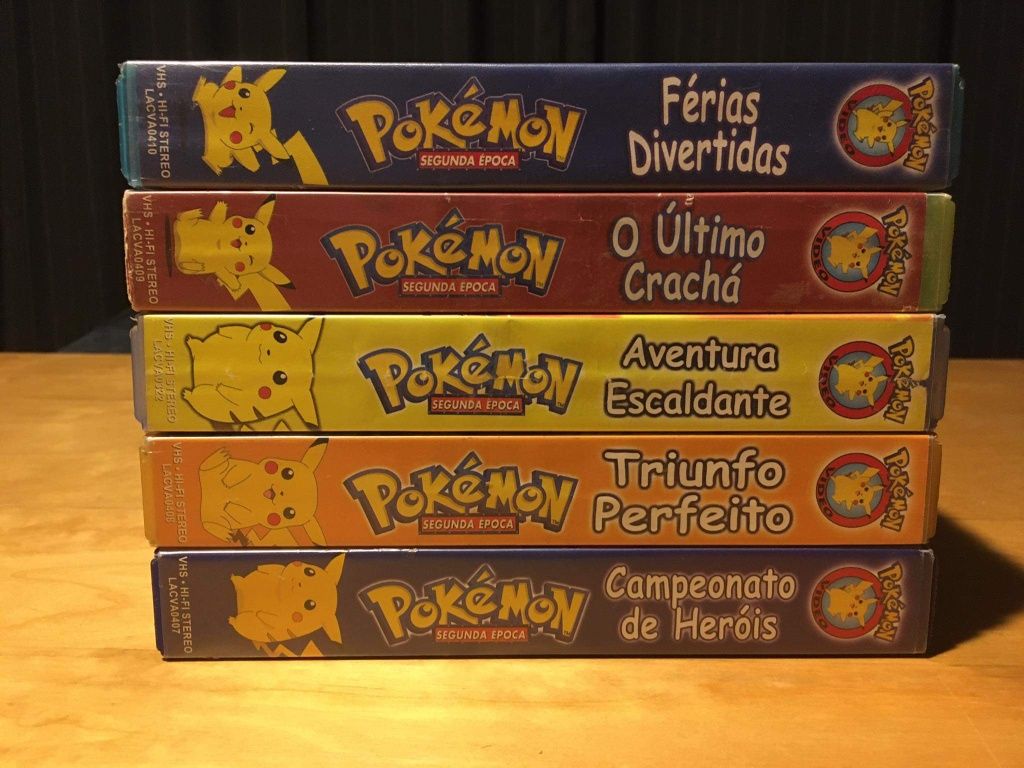 VHS Pokémon em PT-PT