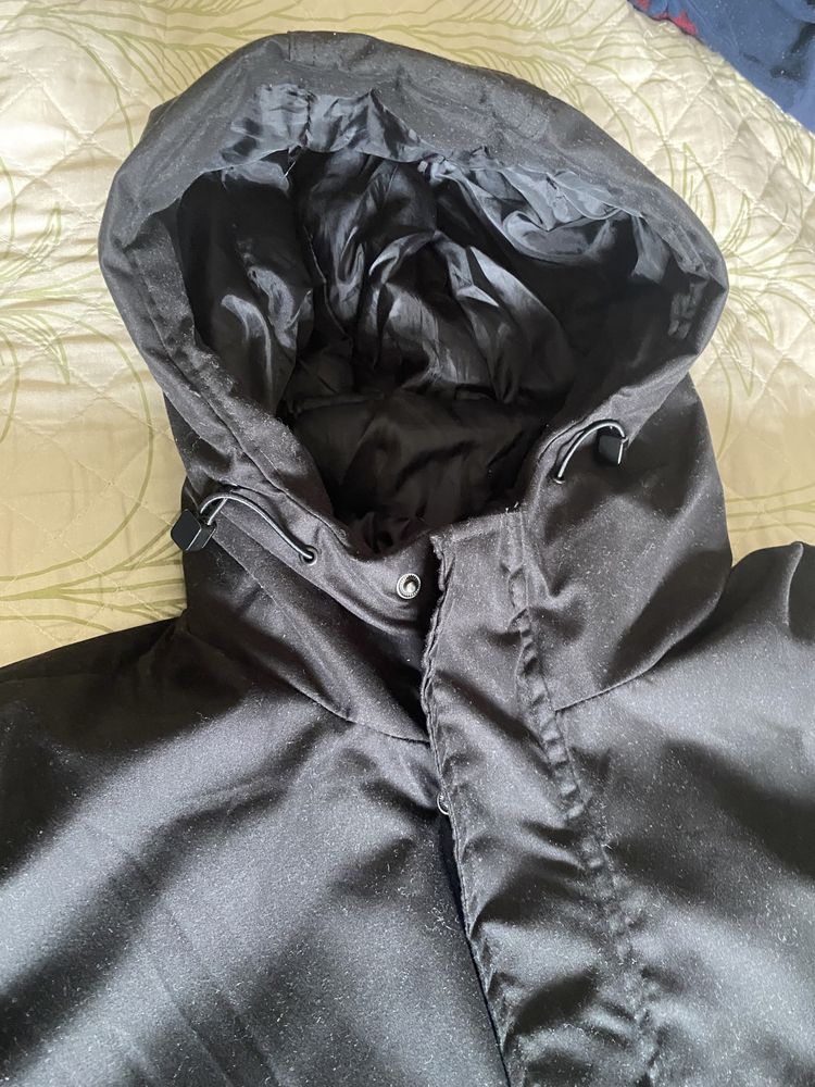 Casaco impremeavel preto