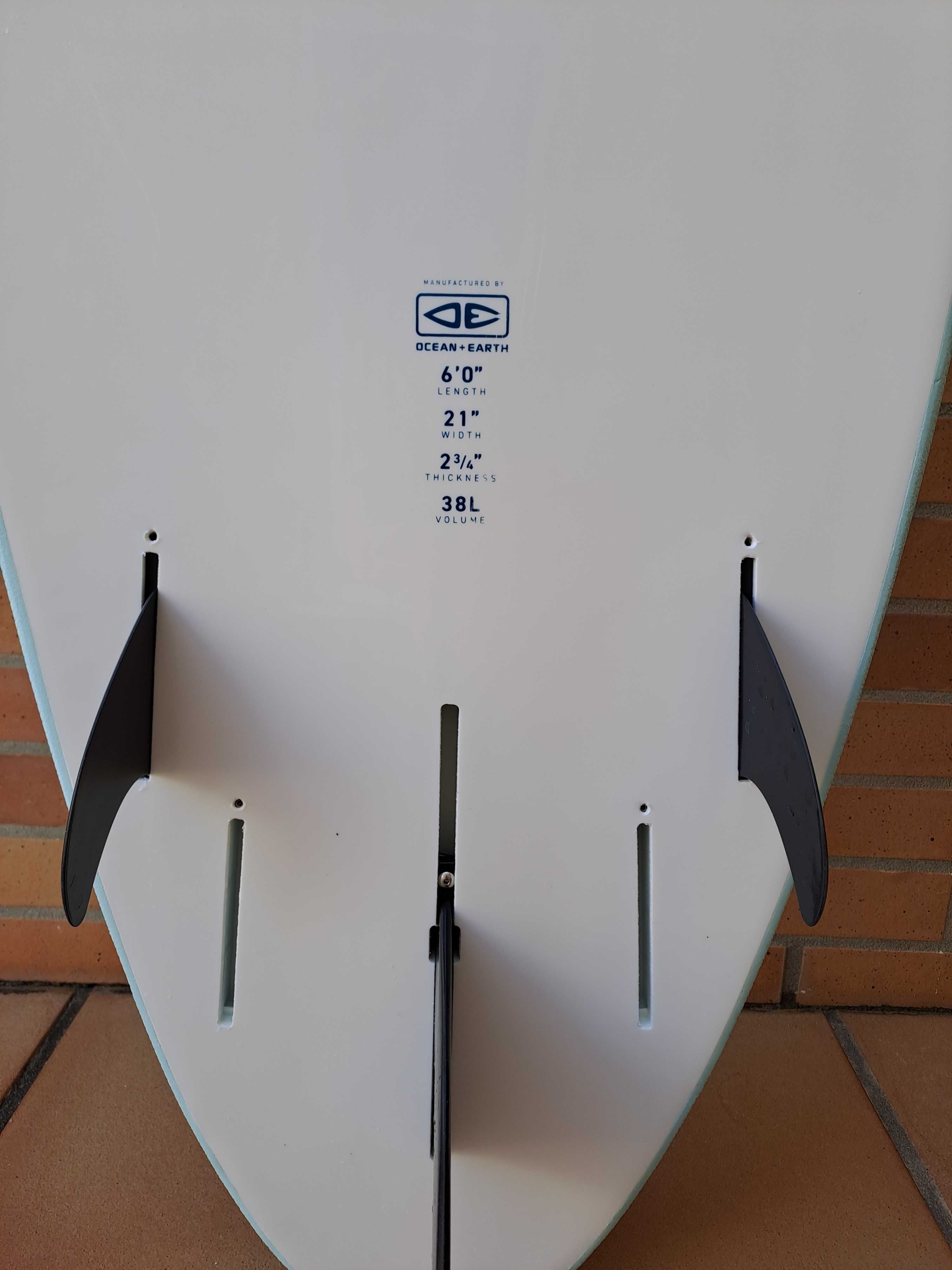 Prancha surf epoxy softboard 6'0" happy hour