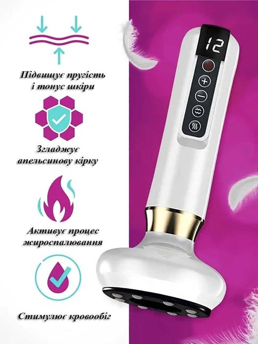 Вакуумний антицилюлітний лимфодренажний роликовий масажер