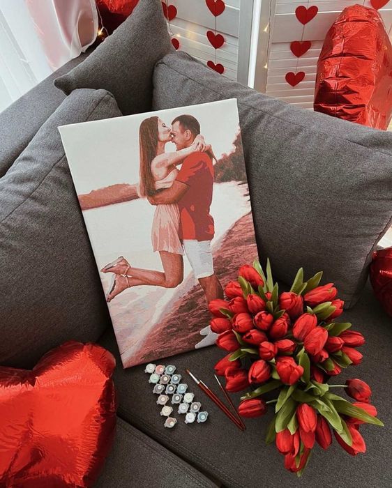 Картина за номерами з фото (wow подарунок)