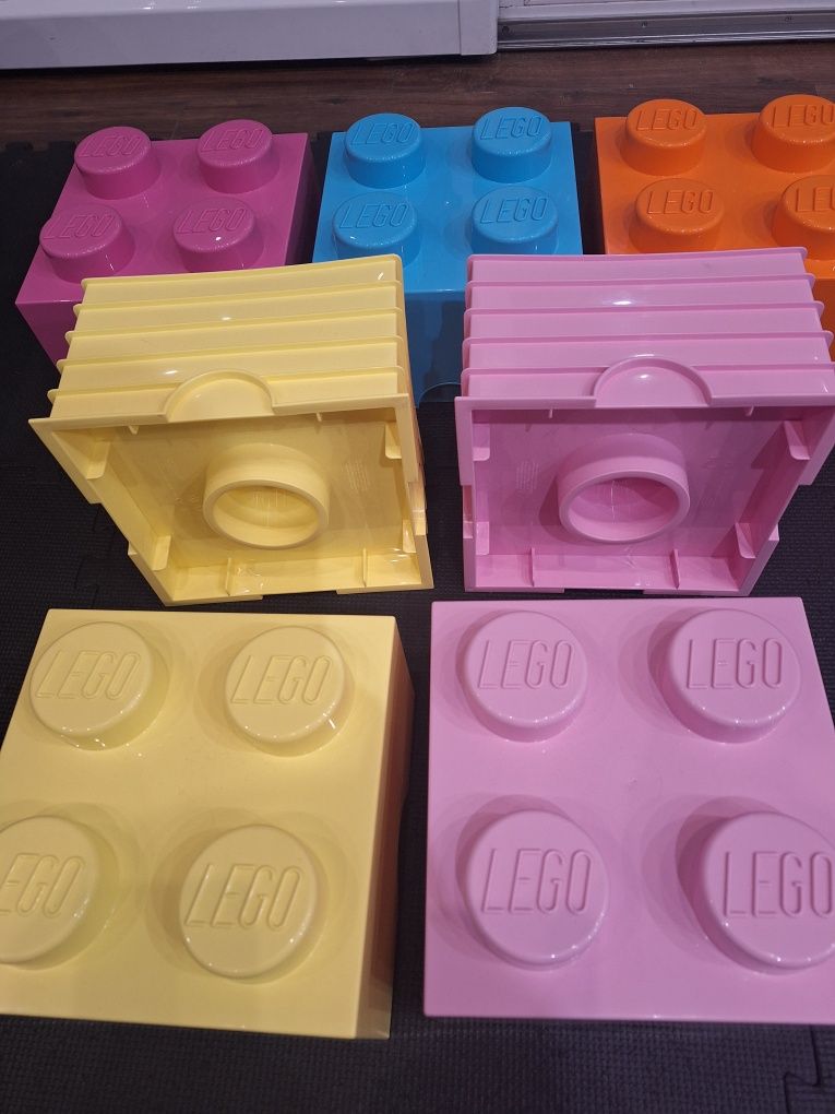 LEGO POJEMNIK KLOCEK 4 pudełko duży oryginalne