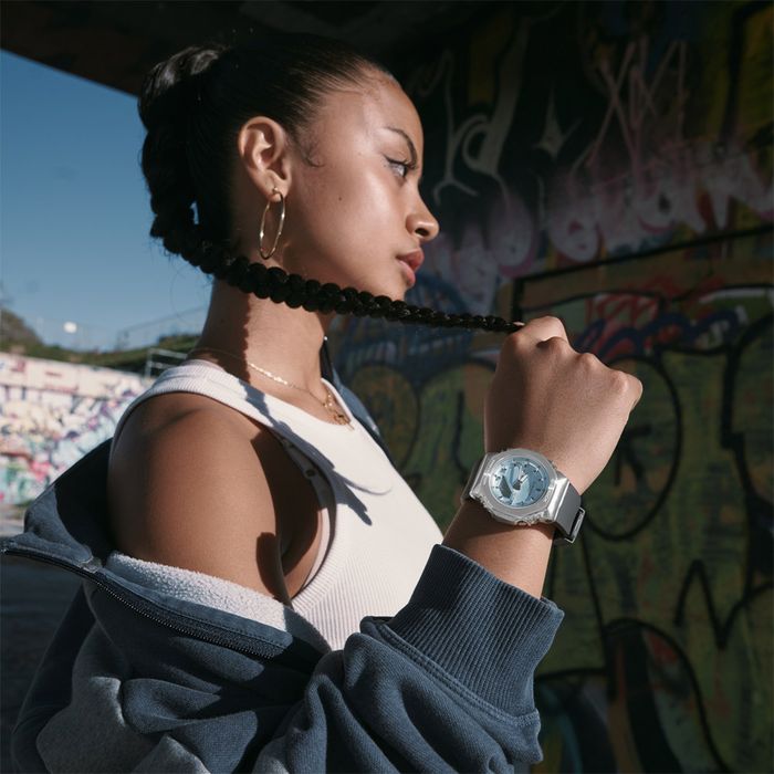 Часы Casio GM-S2110-2A ! Оригинал! Фирменная гарантия 2 года!