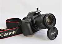 Canon 1100D com lente Canon 18-55mm máquina fotográfica digital reflex