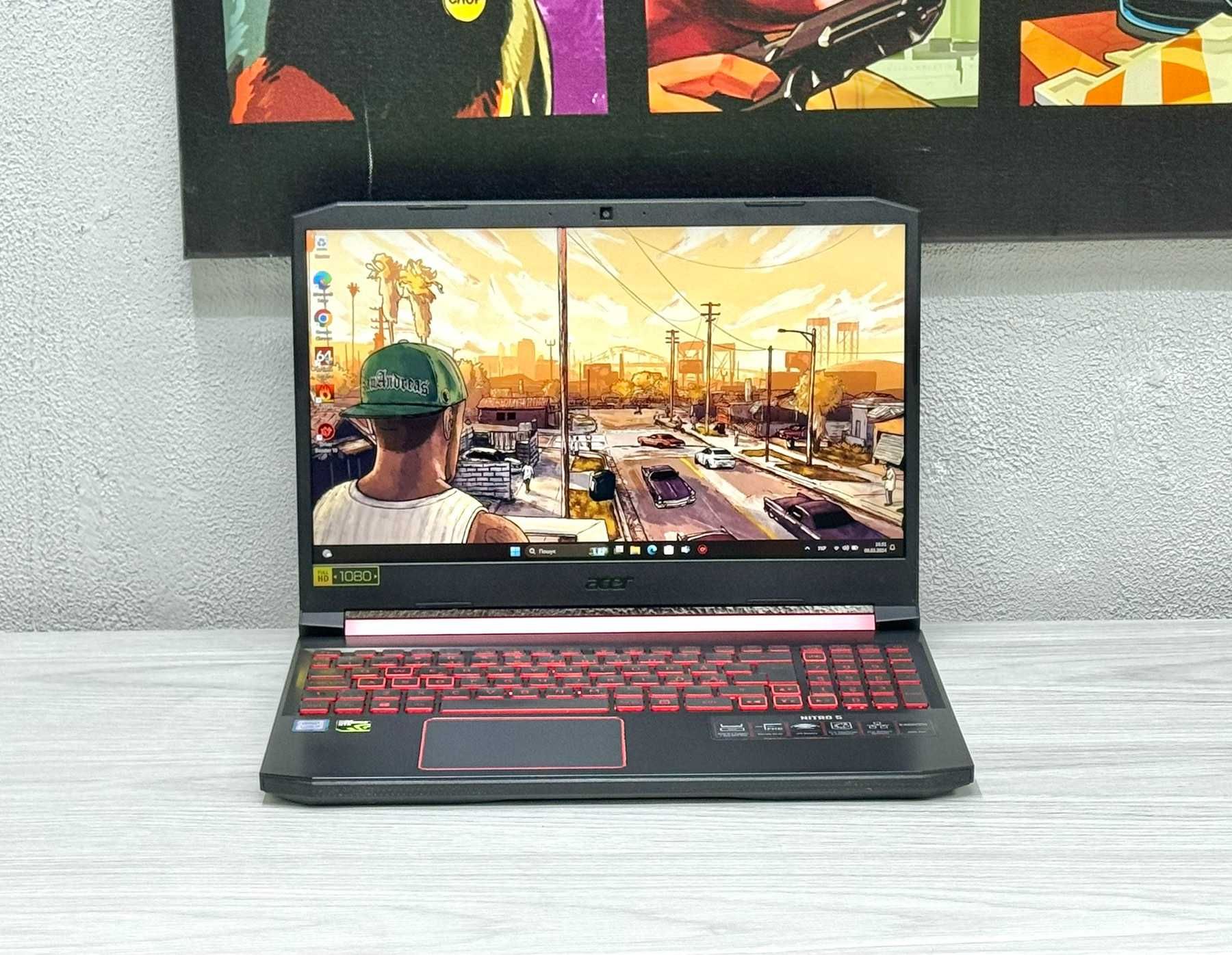 • ІГРОВИЙ ACER NITRO 5 (Core i5, GTX1650) Є оплата ЧАСТИНАМИ •