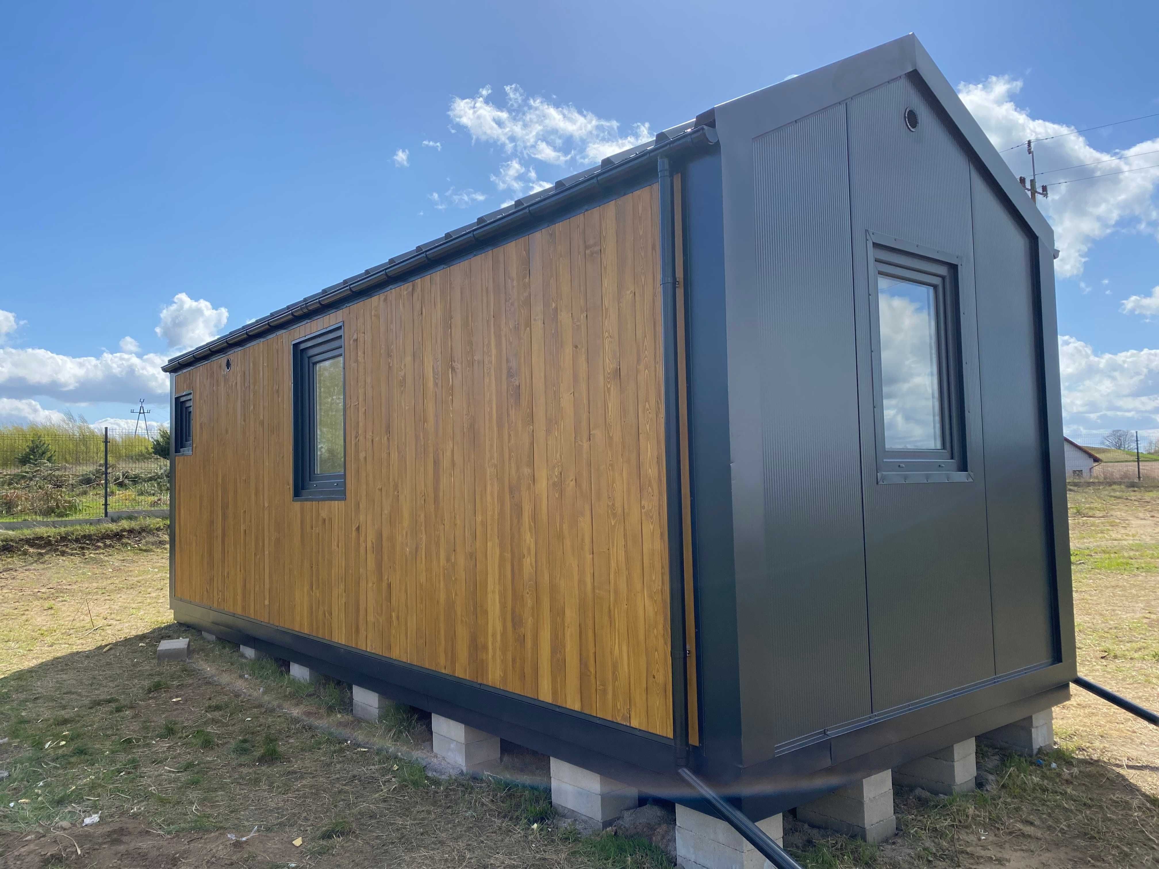 Domek letniskowy/całoroczny 10x3,5 (35m2) - wyposażony