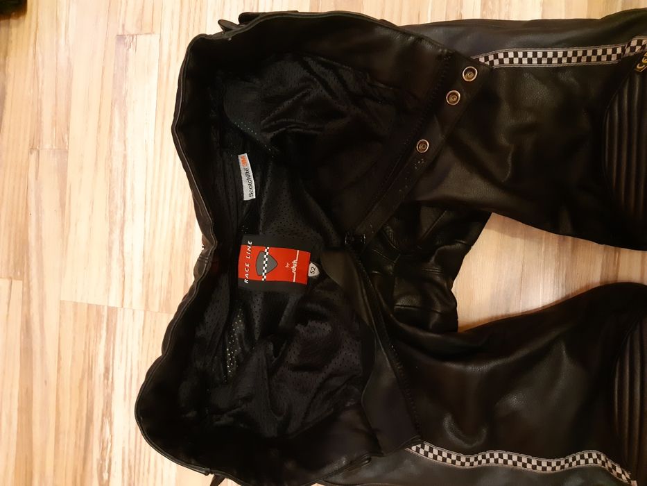 Skórzany kombinezon motocyklowy 52