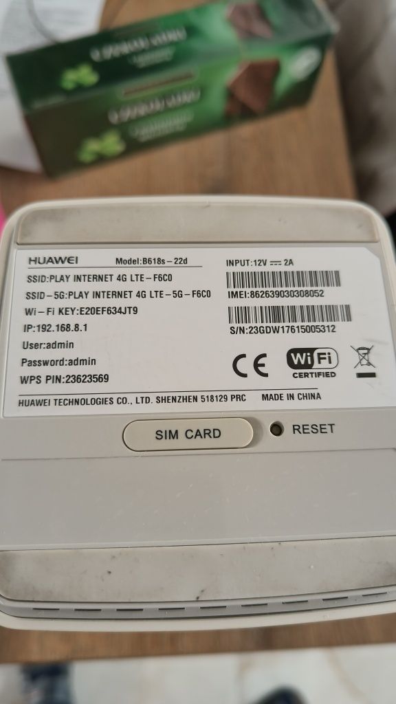 Router Huawei B618s-22d LTE cat.11